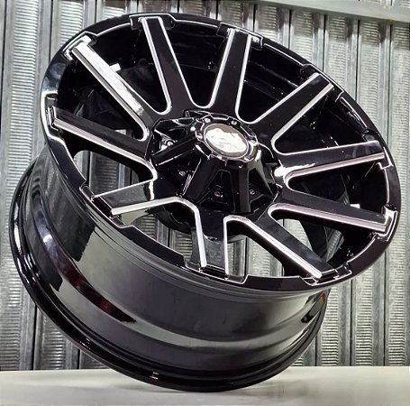 RODAS OFF ROAD ZWAT6 ARO 20 TALA 9 FURAÇÃO 8X165 DODGE RAM