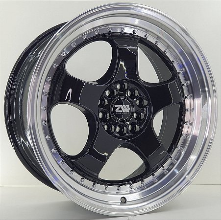 Rodas ZEUS 5709 Aro 18 Furação 5x100/114 BLACK