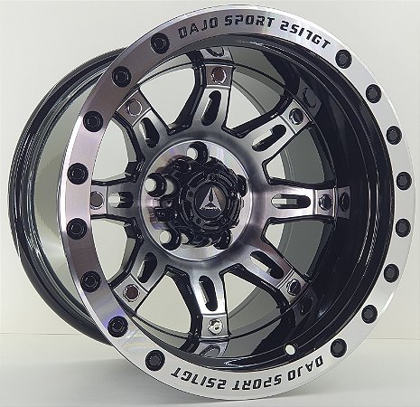 RODAS OFF ROAD D8904 ARO 15 TALA 10 FURAÇÃO 5x114 ofset -44