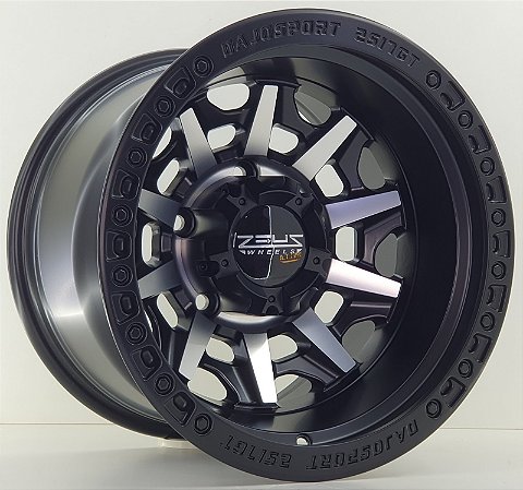 RODAS OFF ROAD (AD1896) ARO 15 TALA 10 FURAÇÃO 5x139 ofset -44