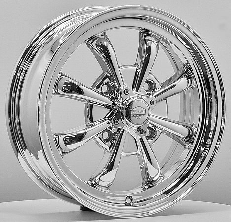 RODA RAW CLASSICS 8 SPOKE ARO 15X5,5 VCROME FURAÇÃO 4X130