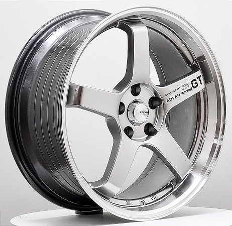 RODAS ADVAN GT ARO 18 TALA 8,5 FURAÇÃO 5X112 FLOW FORMING