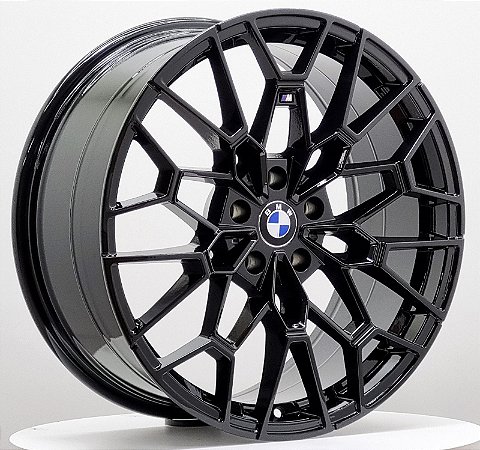 RODAS BMW M4CLS ARO 20 Furação 5X120 PRETA 2 TALAS FLOW FORMING