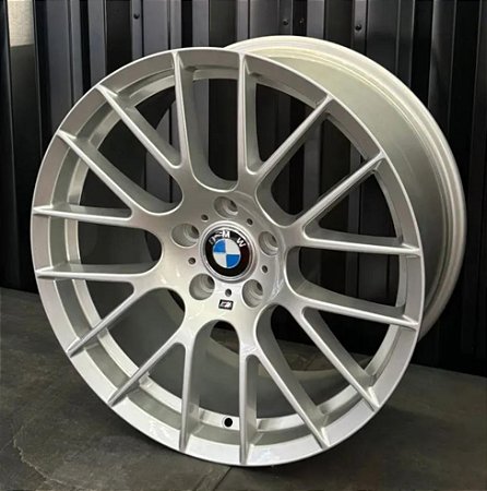 RODAS M3 ARO 19 DUAS TALAS FURAÇÃO 5X120 PRATA