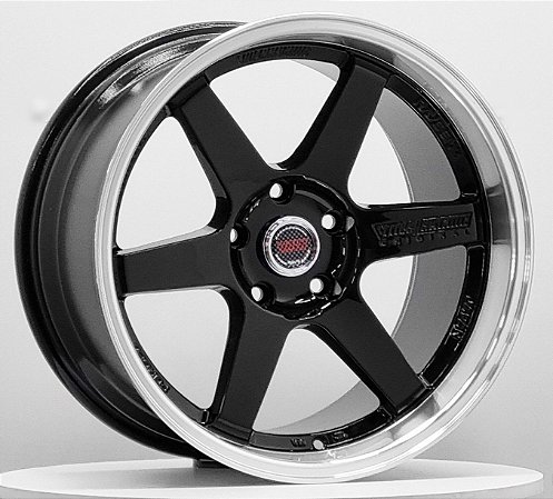 RODAS WORK SPE2417 ARO 18 TALAS 8 FURAÇÃO 5X112 PRETA