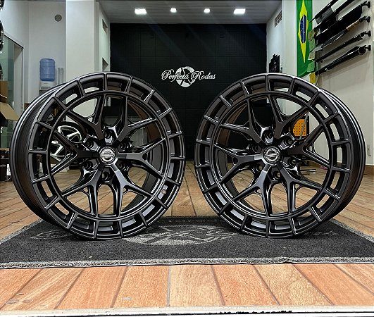 RODAS PRZ3101 OFF ROAD ARO 20 TALAS 9 FURAÇÃO 6X139 PRETA