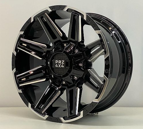 RODAS OFF ROAD PRZ1414 ARO 18 FURAÇÃO 8X165
