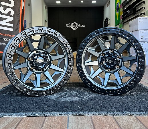 RODAS OFF ROAD ZW6114 ARO 17 TALA 9 FURAÇÃO 6X139