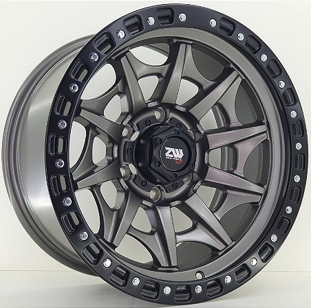 RODAS OFF ROAD ZW6114 ARO 17 TALA 9 FURAÇÃO 6X139