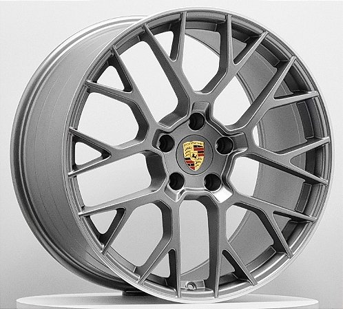 RODAS PORSCHE CAYENNE ARO 20  FURAÇÃO 5X130 GRAFITE FLOW FORMING