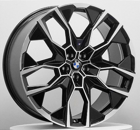 RODAS BMW X5 X6 ARO 22 FURAÇÃO 5X120 DUAS TALAS