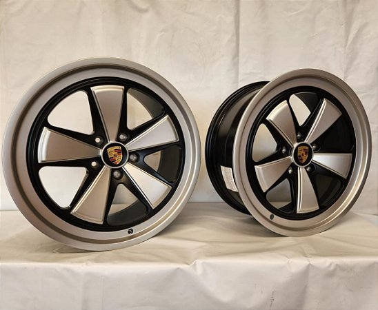 RODAS PORSCHE FORJADAS FUCHS ARO 20/21 FURAÇÃO 5X130