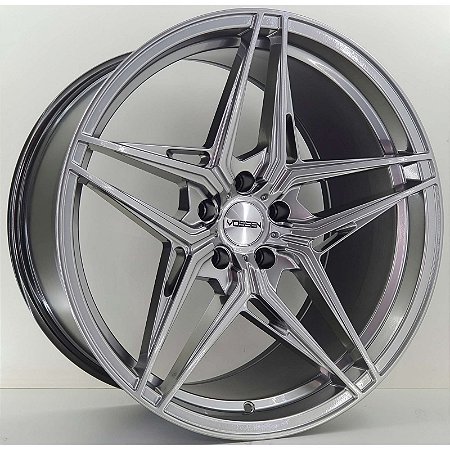 RODAS VOSSEN ARO 20 DUAS TALAS FURAÇÃO 5X114 HYPER BLACK