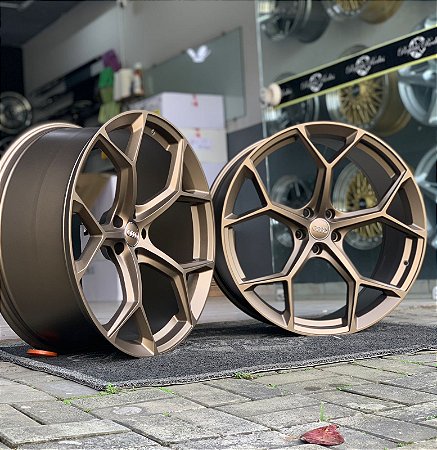 RODAS AUDI RS5 ARO 22 Furação 5X112 BRONZE