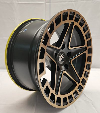 RODAS JEPP OFF ROAD ARO 17 FURAÇÃO 5X120 BRONZE BLACK
