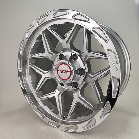 RODAS OFF ROAD NASHVILLE ARO 17 FURAÇÃO 6X139 PRATA