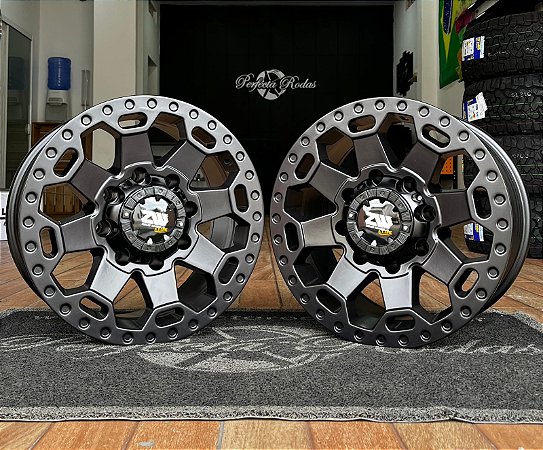 RODAS OFF ROAD ZWAT1 ARO 17 Furação 8X170 PRETA