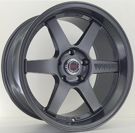 Rodas Rays TE37 Aro 18 Tala 9,5 E 10,5 5x120 Matt Gun Metal