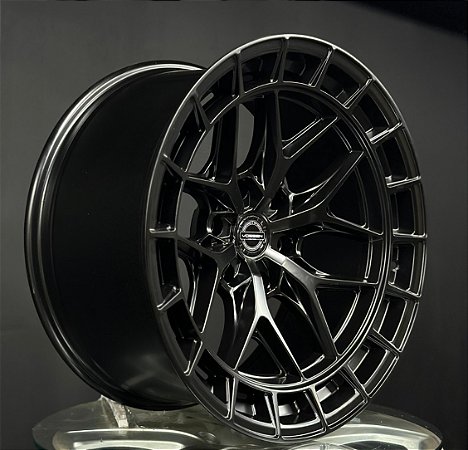 RODA OFF ROAD PRZ1986 ARO 20 Furação 6X139 PRETO FOSCO