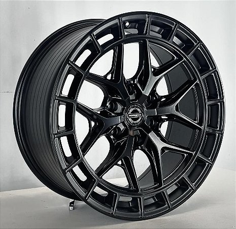 RODA OFF ROAD PRZ1986 ARO 20 Furação 6X139 PRETO FOSCO