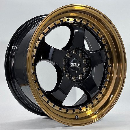 RODAS 6747 ARO 18 FURAÇÃO 5X114/120 GLOSS BLACK BRONZE