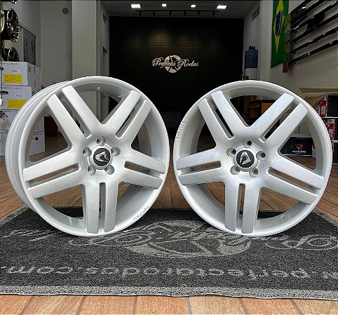 RODAS LONG BEACH ARO 18 TALA 6 FURAÇÃO 5X100 PRATA