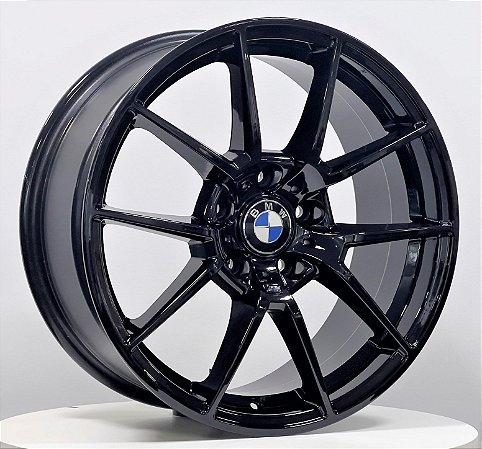 RODAS BMW M3 ARO 18 FURAÇÃO 5X120 PRETA