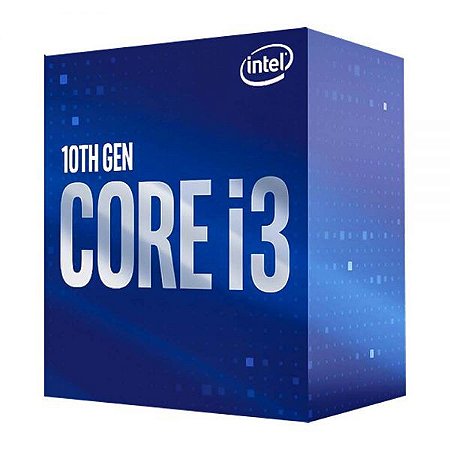 Processador Intel Core I3-10100f Comet Lake 3.60 GHZ (Up TO 4.30 Ghz) 6mb - Bx8070110100f- sem Video ON Board