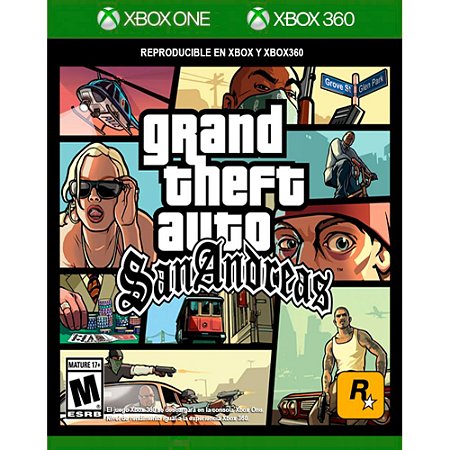 Jogo Grand Theft Auto - San Andreas (Xbox 360)