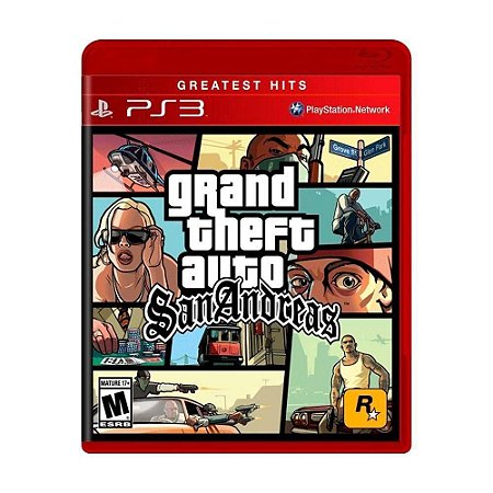Jogo GTA San Andreas - PS3
