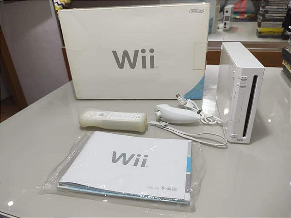 Vídeo Game Nintendo Wii Japonês (Completo)