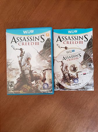 Jogo Assassins Creed 3 - Nintendo Wii U (seminovo)
