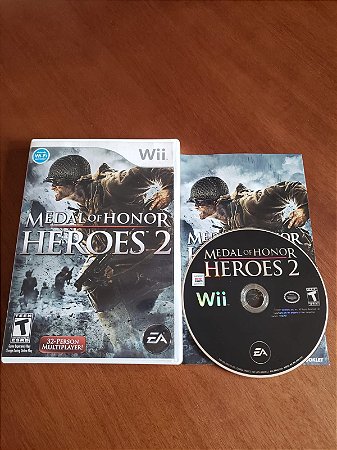 Jogo Medal of  Honor Heros 2 - Nintendo Wii (seminovo)