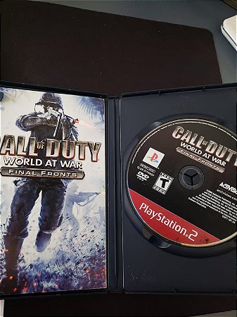 Jogo Call of Duty: World at War - Ps2 (seminovo)