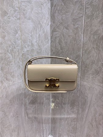 Bolsa Céline Triomphe Shiny Calfskin Nude