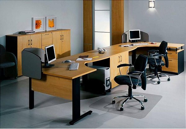 Tapete Protetor Piso Chair Mat Cadeira Escritório Protepiso