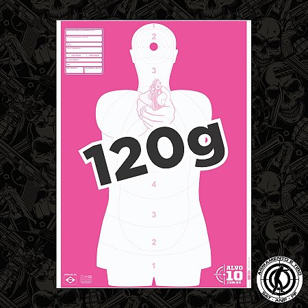 Silhueta Humanoide Rosa – Tamanho SAT PF | 100 un