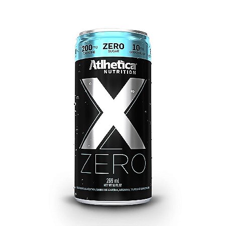 X-Zero Lata (269ml) - Atlhetica Nutriton