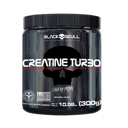 Creatine Turbo (300g) - Black Skull