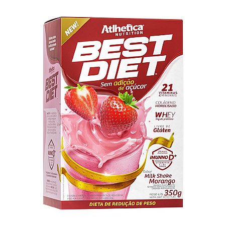 Best Diet Milkshake (350g) - Atlhetica Nutrition