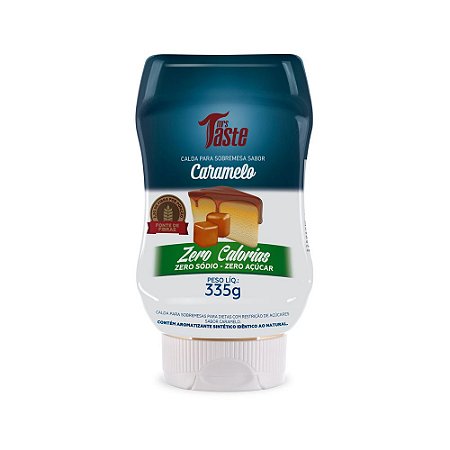 Calda Caramelo Zero (335Gg) - MRS Taste