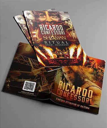 Método de Bateria R. Confessori + Songbook de Bateria "Ritual"