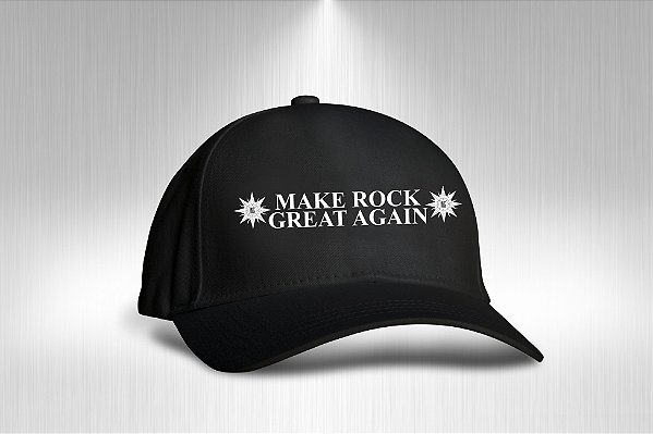 Cap/Boné MAKE ROCK GREAT AGAIN bordado