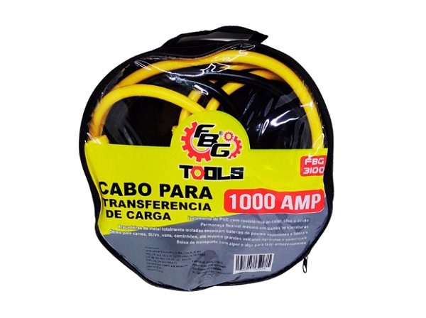 Cabo de transferência de carga+Chupeta) 1000 Amperes