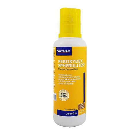 Shampoo Dermatólogico Virbac Peroxydex Spherulites 125mL