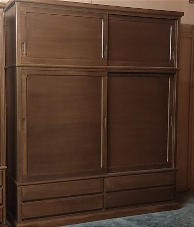 Guarda Roupas Liso 4 Gavetas Duplex 205cm x 240cm