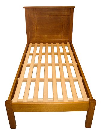 Cama Solteiro Lisa Frisada Barra 90cm x 190cm