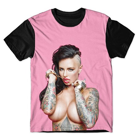 Camiseta T-shirt As Braba Algemada Full Print Preta