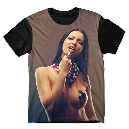 Camiseta As Braba Masculina Mulher EUA Full Print