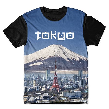 Camiseta As Braba Masculina Tokyo Full Print